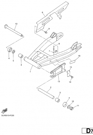 Takahaarukka ja jousitus