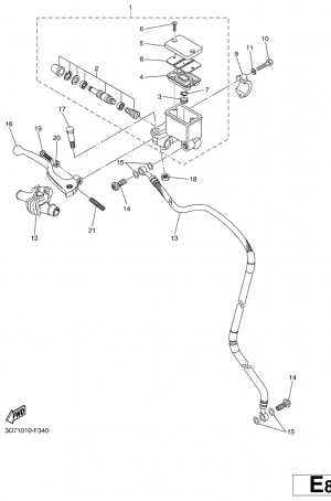 Etujarrun pääsylinteri
