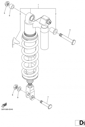 Rear suspension