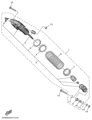 Takahaarukka ja jousitus