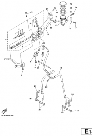 Etujarrun pääsylinteri