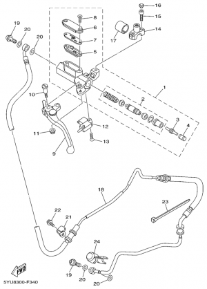 Kytkimen pääsylinteri