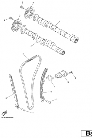 Nokka-akseli ja ketju