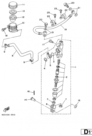 Takajarrun pääsylinteri