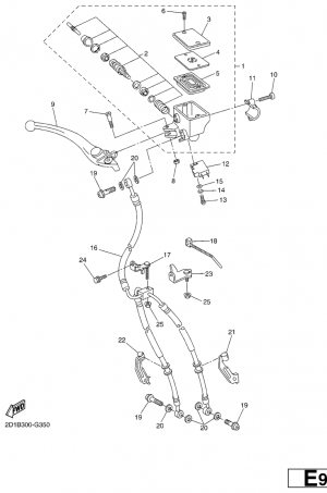 Etujarrun pääsylinteri