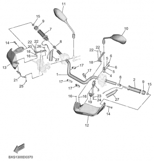 Ohjaustanko ja vaijerit