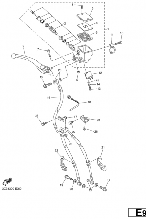 Etujarrun pääsylinteri