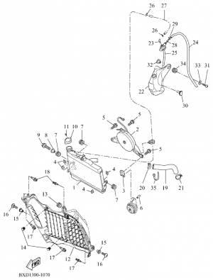 Jäähdytin ja letkut