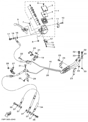 Etujarrun pääsylinteri