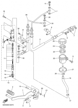 Takajarrun pääsylinteri