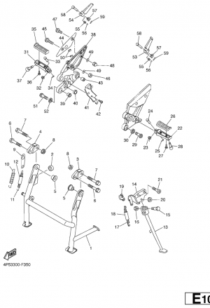 Seisontatuki ja jalkatapit