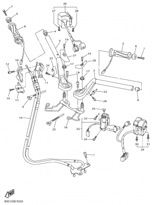 Ohjaustanko ja vaijerit