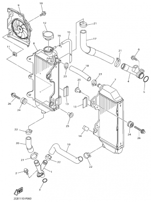 Jäähdytin ja letkut