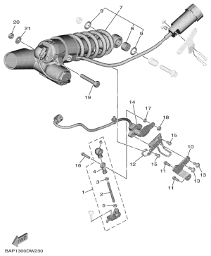 Rear suspension