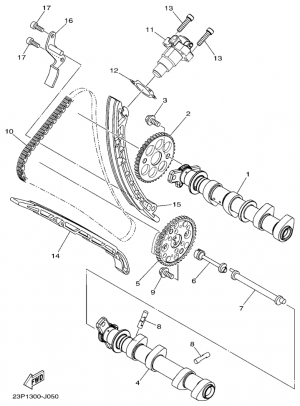 Nokka-akseli ja ketju