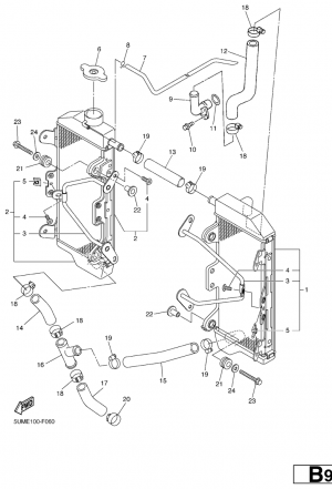 Jäähdytin ja letkut