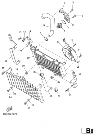 Jäähdytin ja letkut