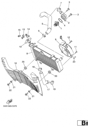Jäähdytin ja letkut