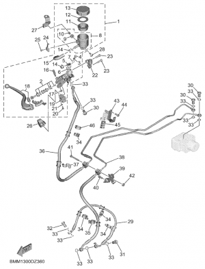 Etujarrun pääsylinteri