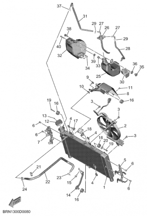 Jäähdytin ja letkut
