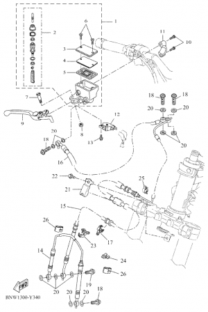 Etujarrun pääsylinteri