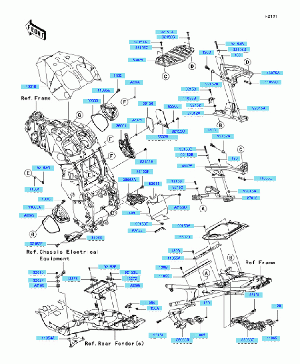 E5-Rungon lisäosat