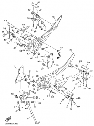 Seisontatuki ja jalkatapit