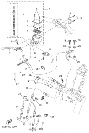 Etujarrun pääsylinteri