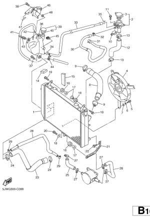 Jäähdytin ja letkut