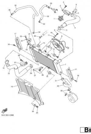 Jäähdytin ja letkut
