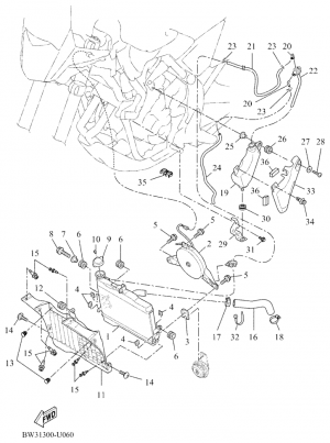Jäähdytin ja letkut