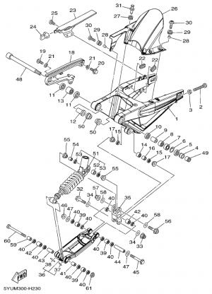 Takahaarukka ja jousitus