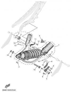 Rear suspension