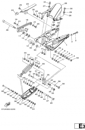 Takahaarukka ja jousitus