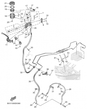 Etujarrun pääsylinteri