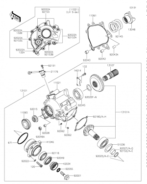 Front Bevel Gear