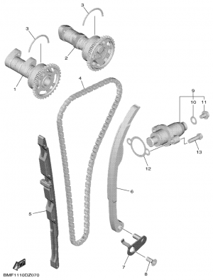 Nokka-akseli ja ketju