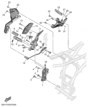 Stand & footrest 2