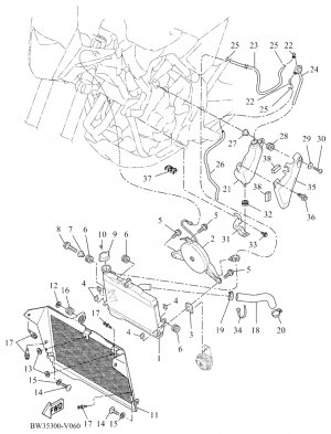 Jäähdytin ja letkut