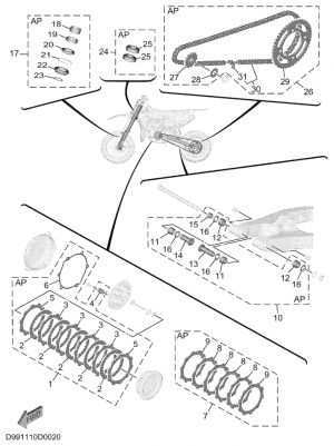 Maintenance parts kit