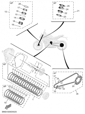 Maintenance parts kit