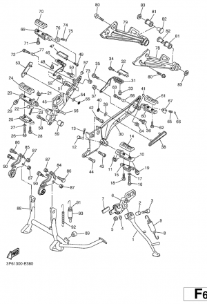 Seisontatuki ja jalkatapit