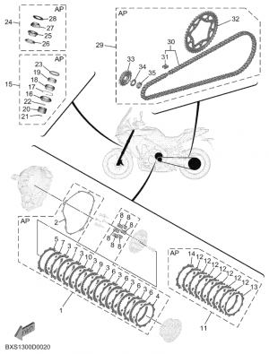 Maintenance parts kit