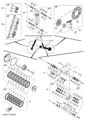 Maintenance parts kit