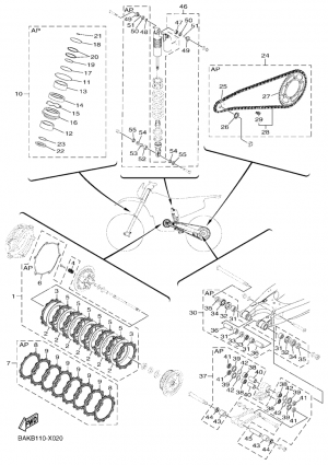 Maintenance parts kit