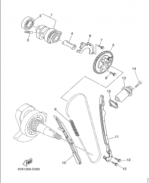 Nokka-akseli ja ketju