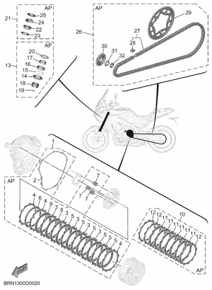 Maintenance parts kit
