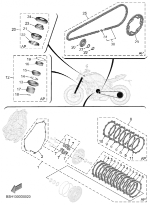 Maintenance parts kit