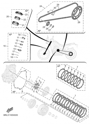 Maintenance parts kit