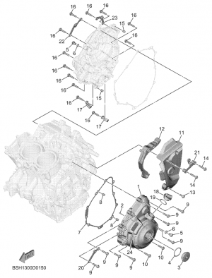 Crankcase cover